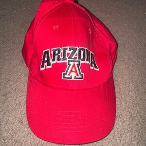 Red Arizona Wildcats Baseball Cap